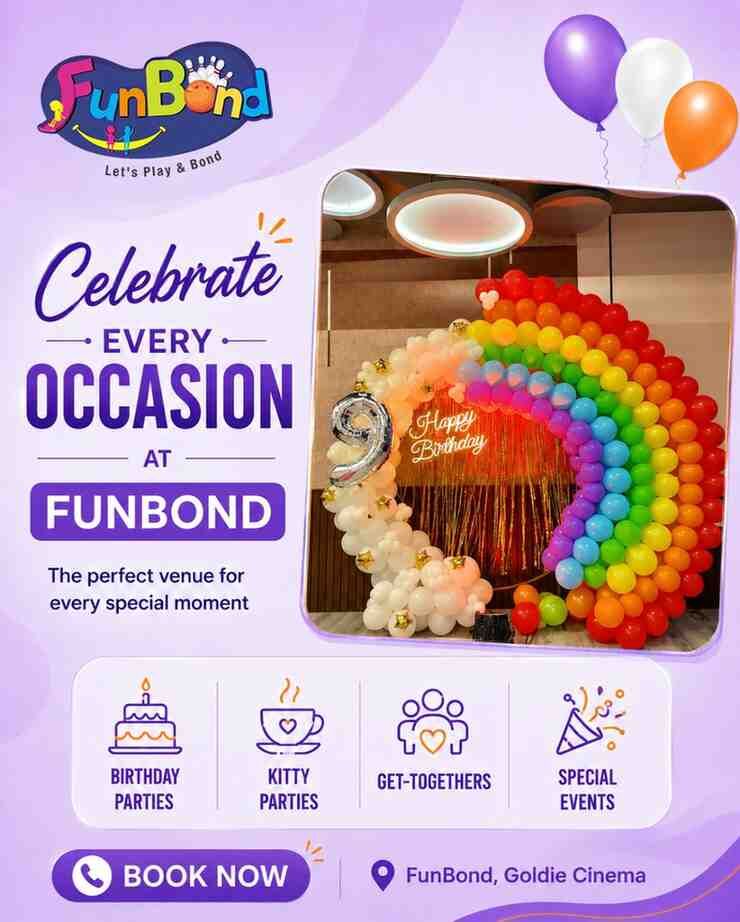 Aurangabad, Business, Celebrate Every Occasion At FunBond &ndash; Parties, Get-Togethers & Events