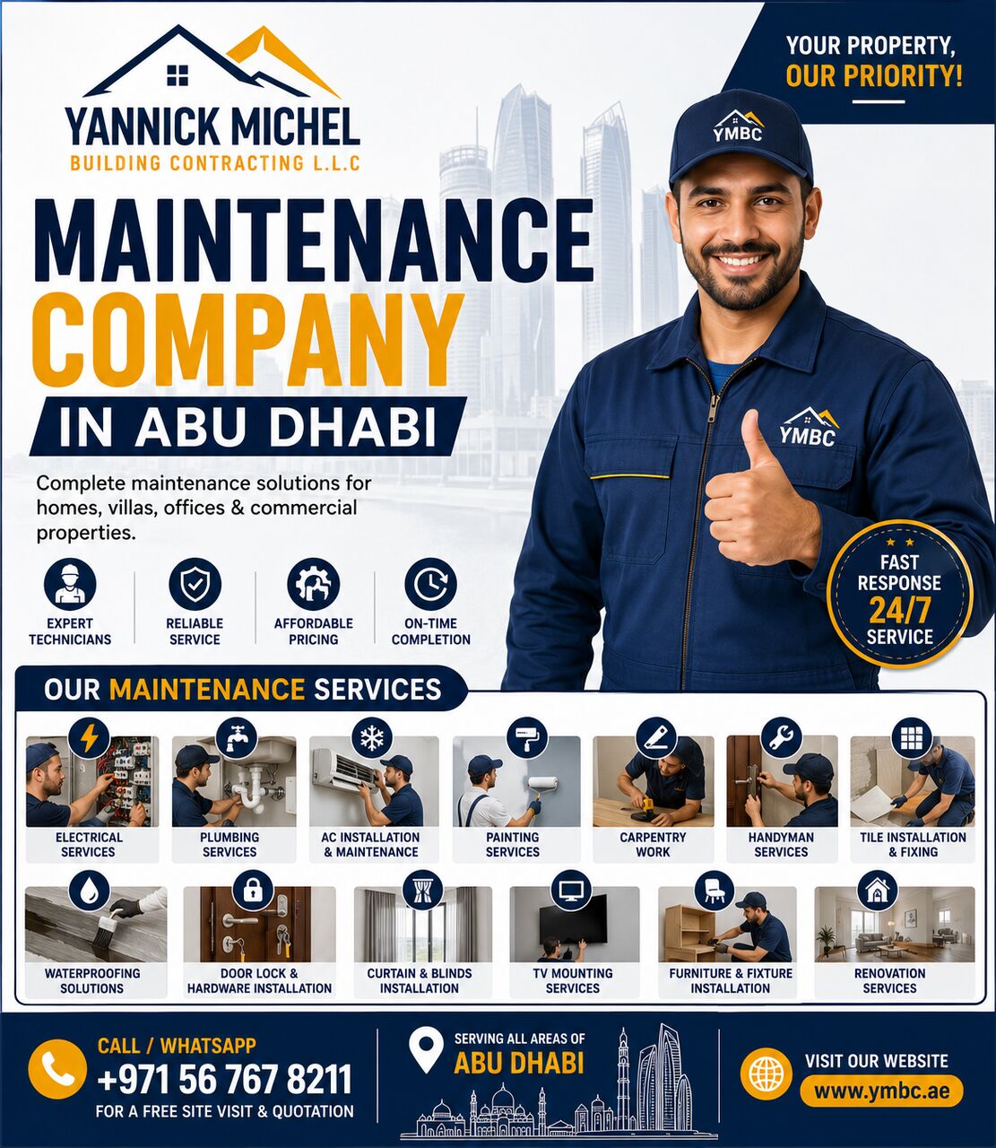 Abu Dhabi, Construction, Electrical Services In Abu Dhabi