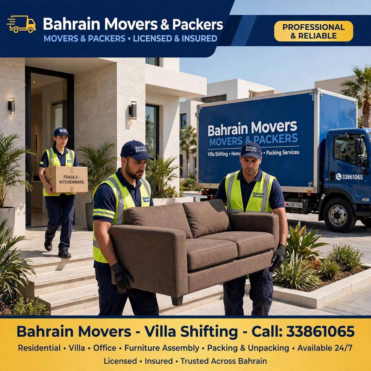 Hamala, Labor/Moving, International Best Movers And Packers In Bahrain