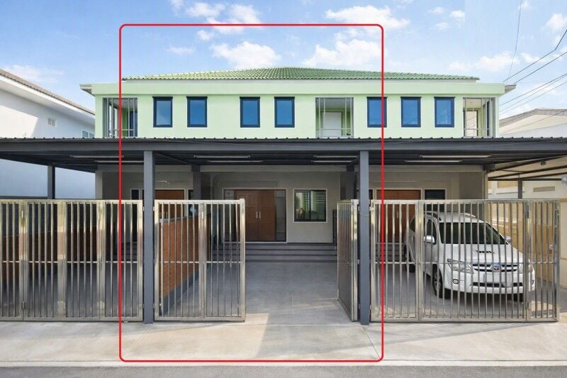 Bangkok, Villas, THB 11998,  20 Sq. Feet,  Central Ramintra 900 M. 2-story Townhouse For Rent, 2 Bedrooms, 2 Bathrooms, 2 Air