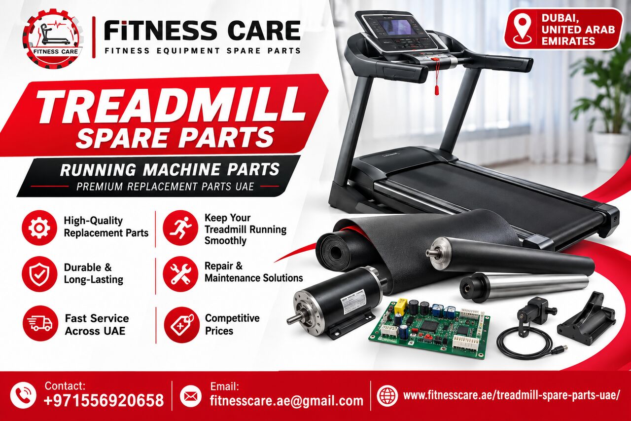 Dubai, Appliance Repair, Treadmill Spare Parts | Running Machine Parts | Premium Replacement Parts UAE