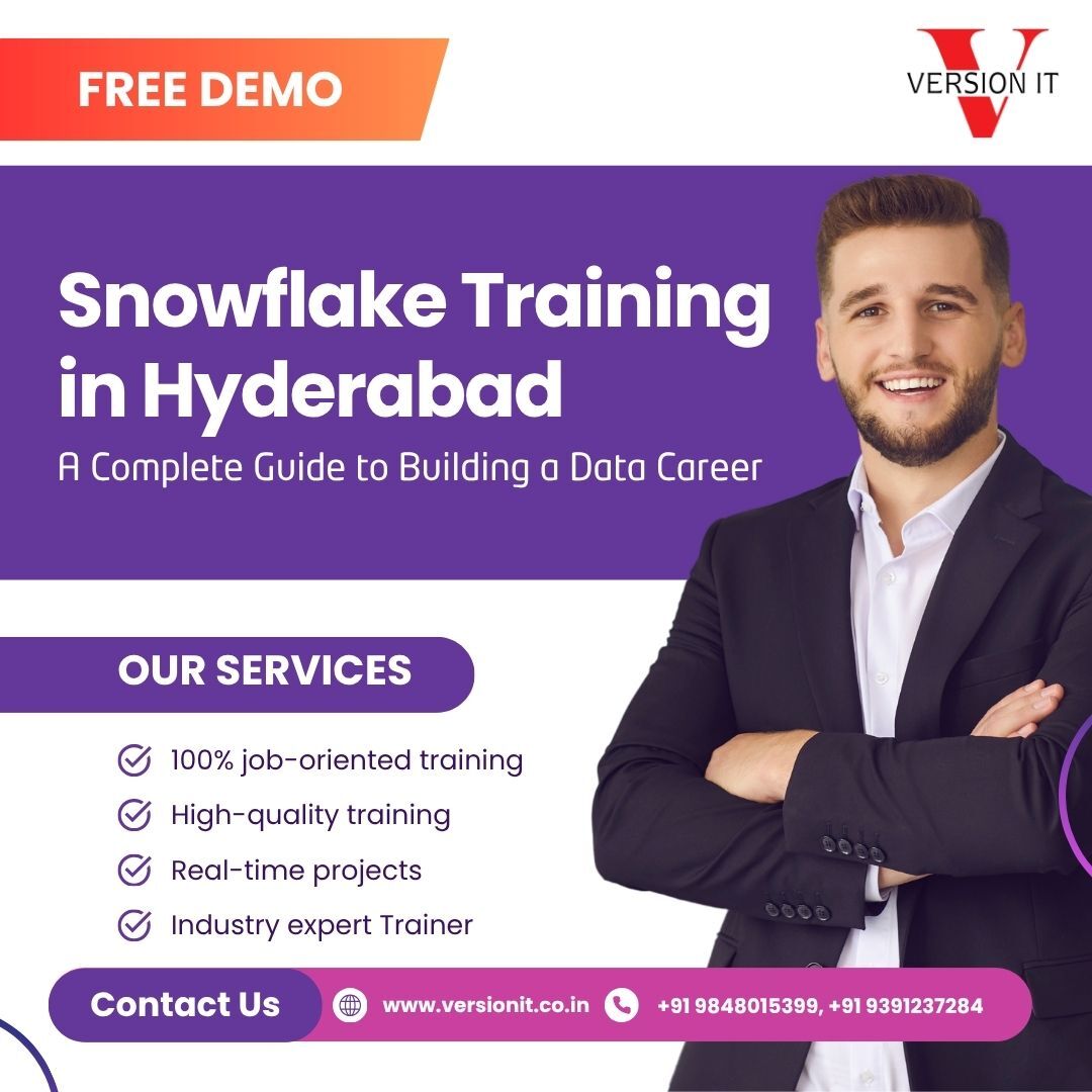 Hyderabad, Education, Snowflake Course In Hyderabad | Online Snowflake Training