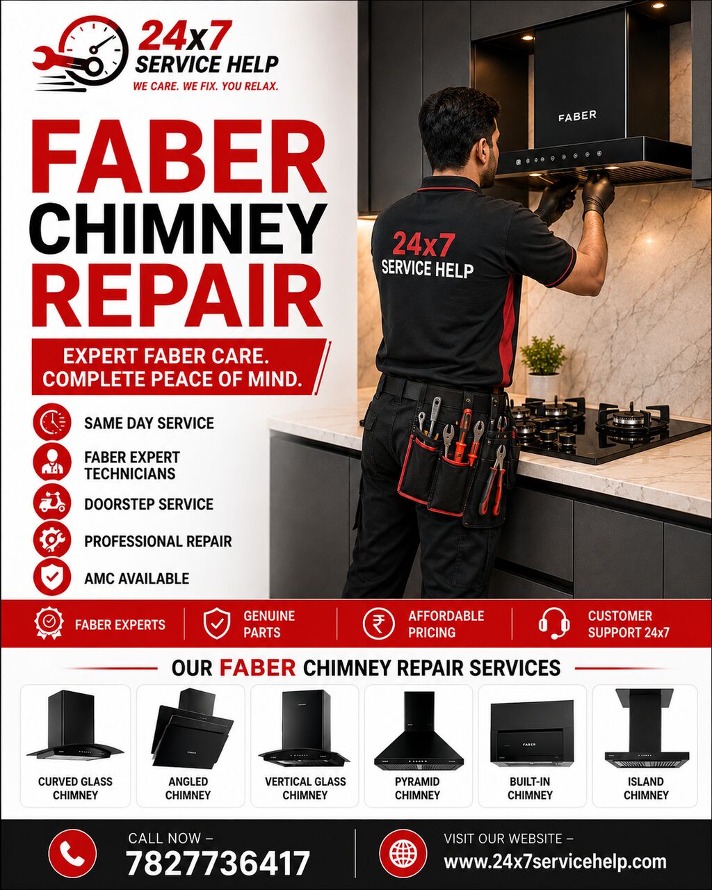 New Delhi, Appliance Repair, Faber Chimney Repair Service In South Delhi