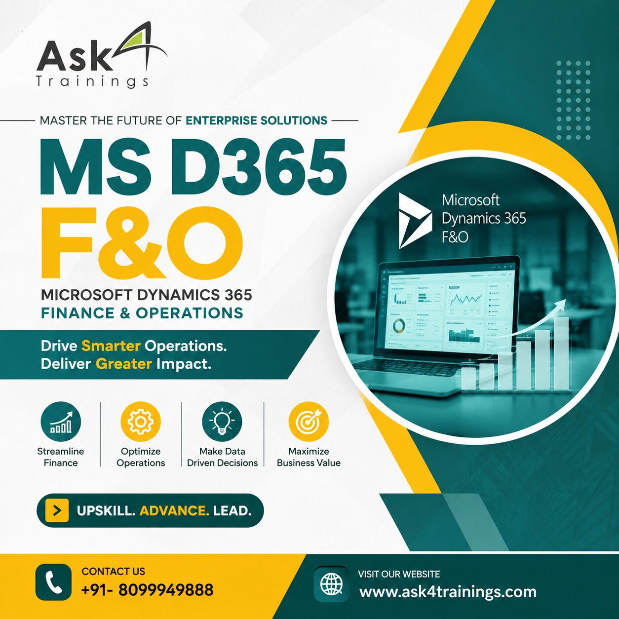 Hyderabad, Computers, INR 25000,  MS Dynamics 365 F&O Training With Real-Time Projects & Placement Support