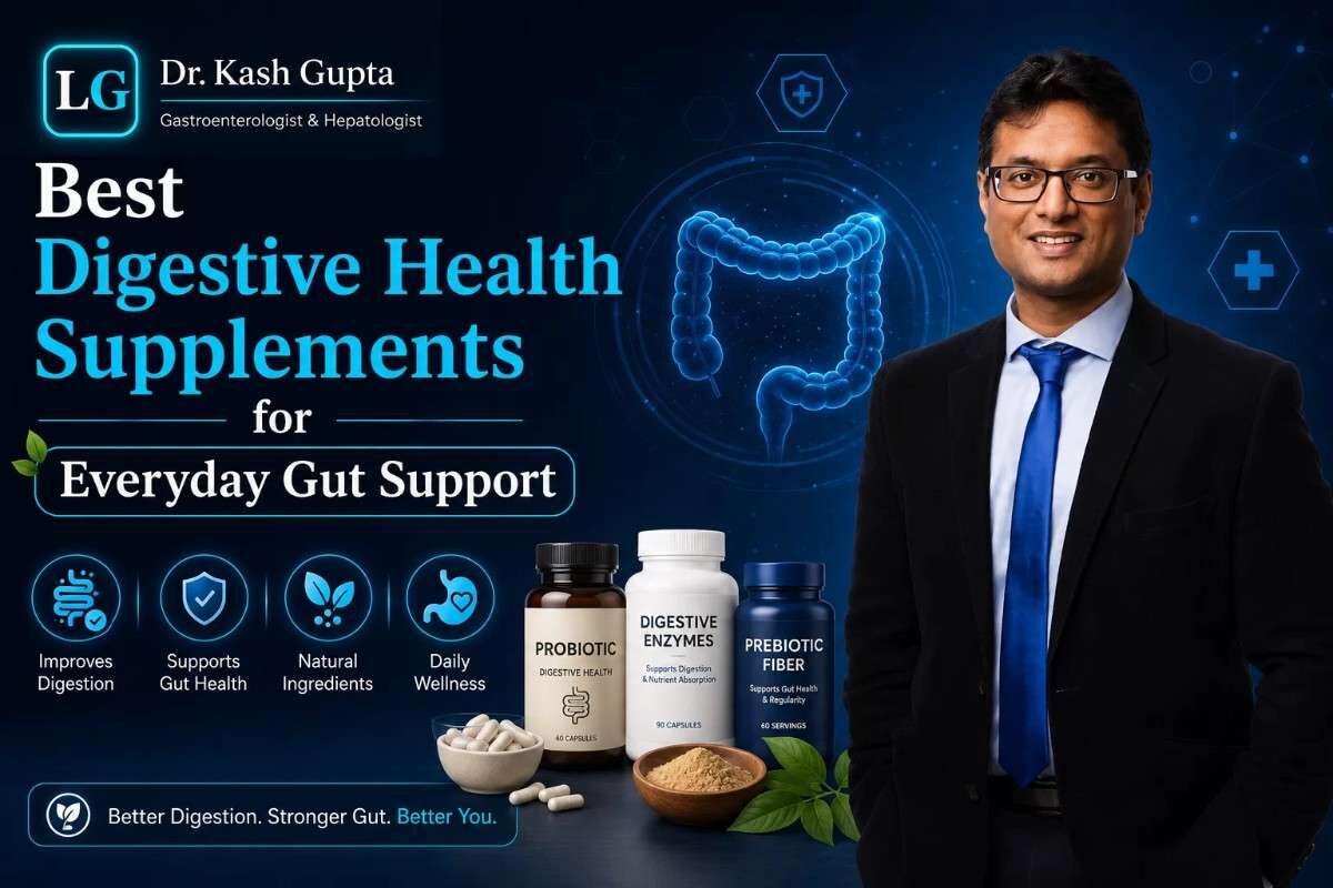 London, Health, Best Digestive Health Supplements For Everyday Gut Support | Dr. Kash Gupta