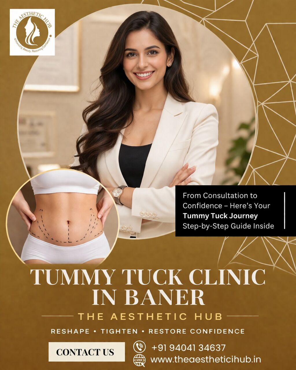 Pune, Medical, Tummy Tuck Clinic In Baner - The Aesthetic Hub