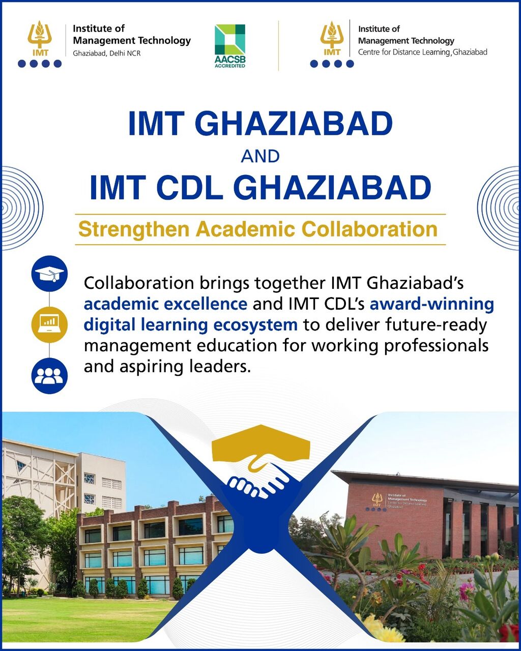 Ghaziabad, Education, Advance Your Career With IMT CDL Ghaziabad&rsquo;s Industry-Relevant PGDM Programs