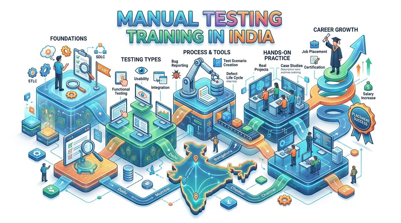 Noida, Education, Manual Testing Training In India