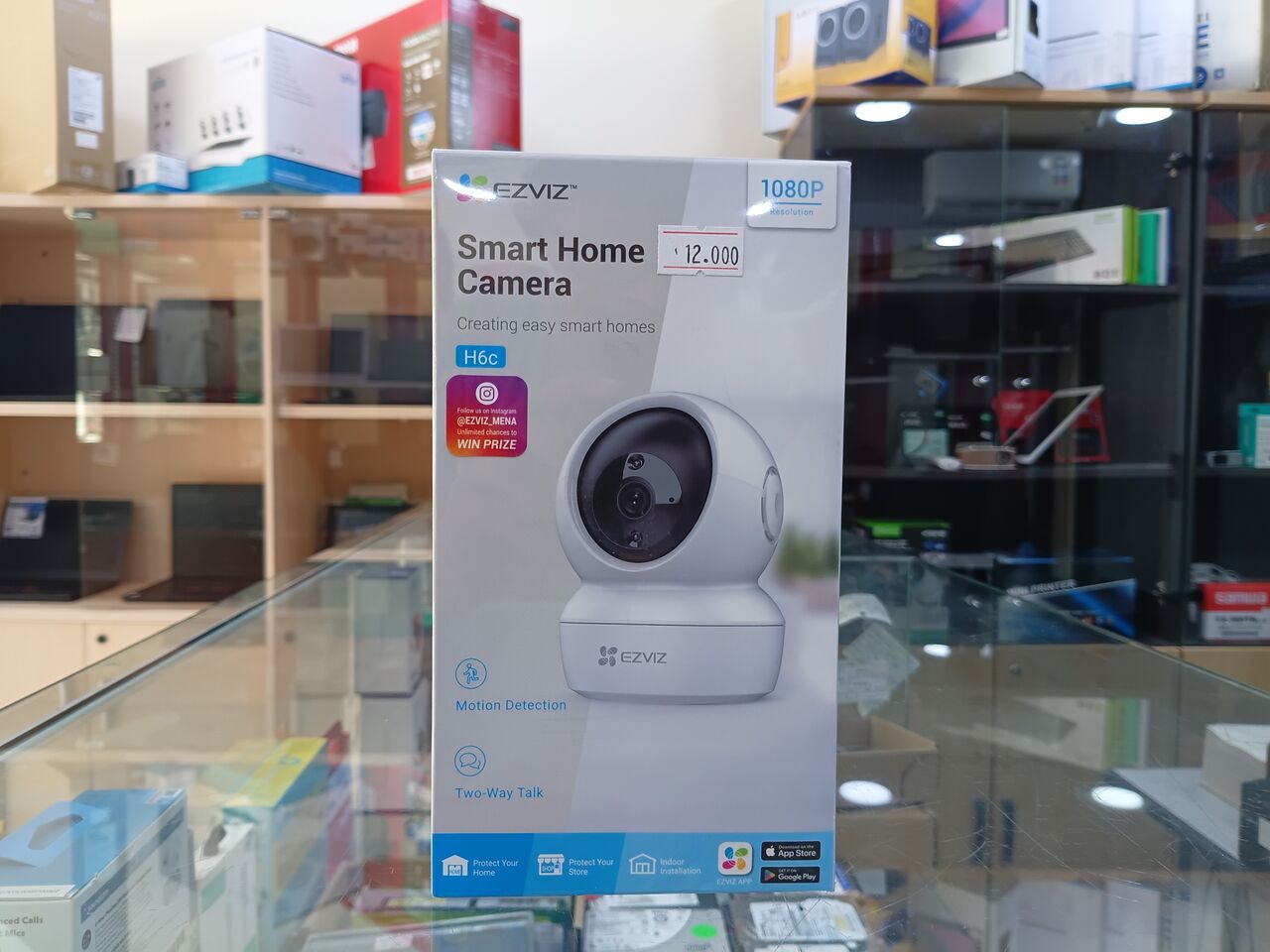 Riffa, Photo & Video, BHD 12,  Ezviz 1080P Smart Home WiFi Security Camera - Night Vision, 2-Way Audio, CCTV