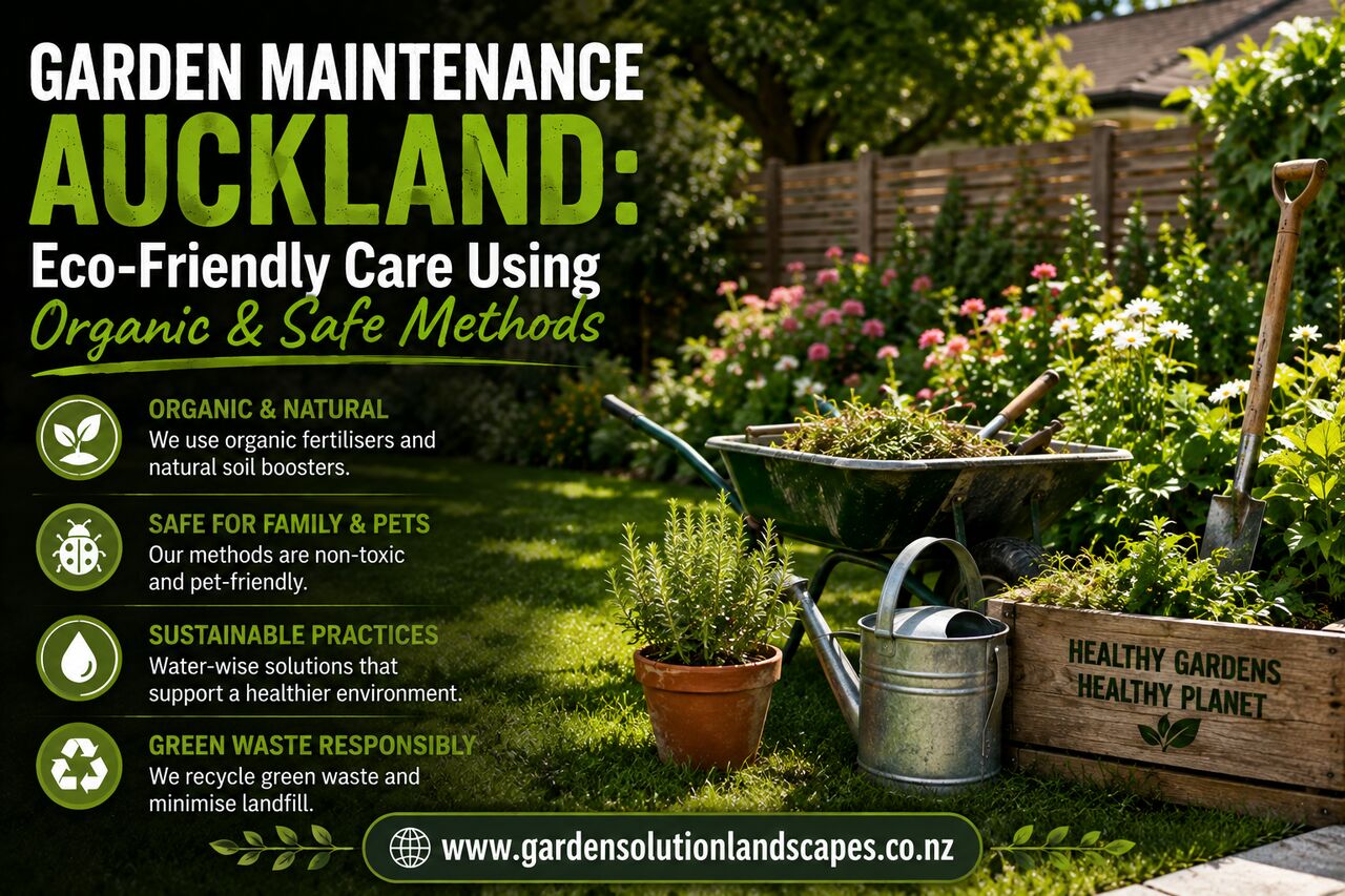Auckland, Farm/Garden, Garden Maintenance Auckland: Eco-Friendly Care Using Organic & Safe Methods