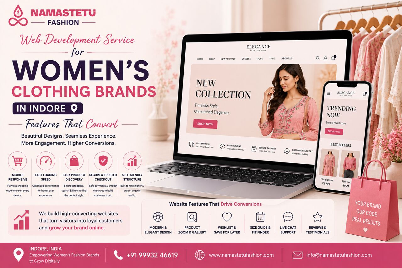 Indore, Marketing, Web Development Service For Women