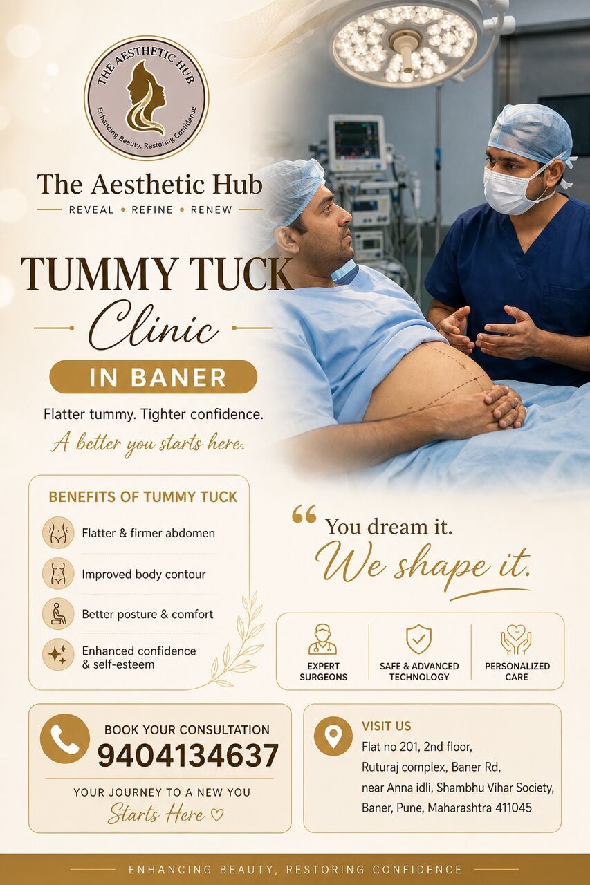Pune, Medical, Tummy Tuck Surgery In Baner  - The Aesthetic Hub