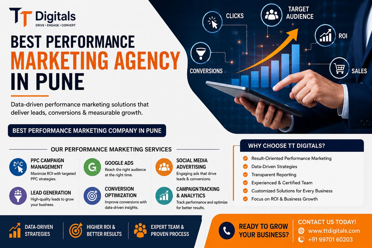 Pune, Marketing, Best Performance Marketing Agency In Pune &ndash; TTDigitals