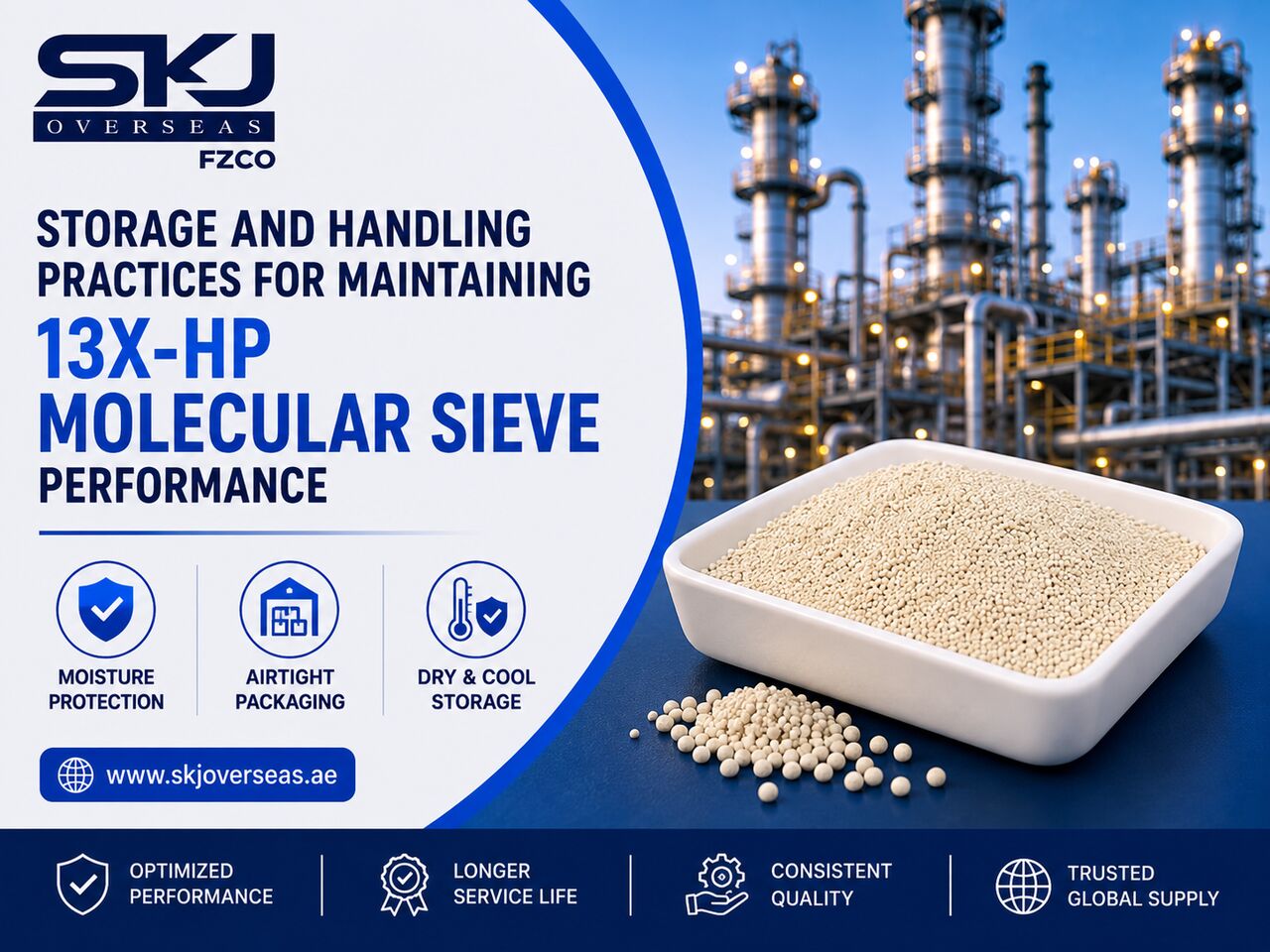 Silicon Oasis, Materials, Best Handling Practices For 13X-HP Molecular Sieve Industrial Use