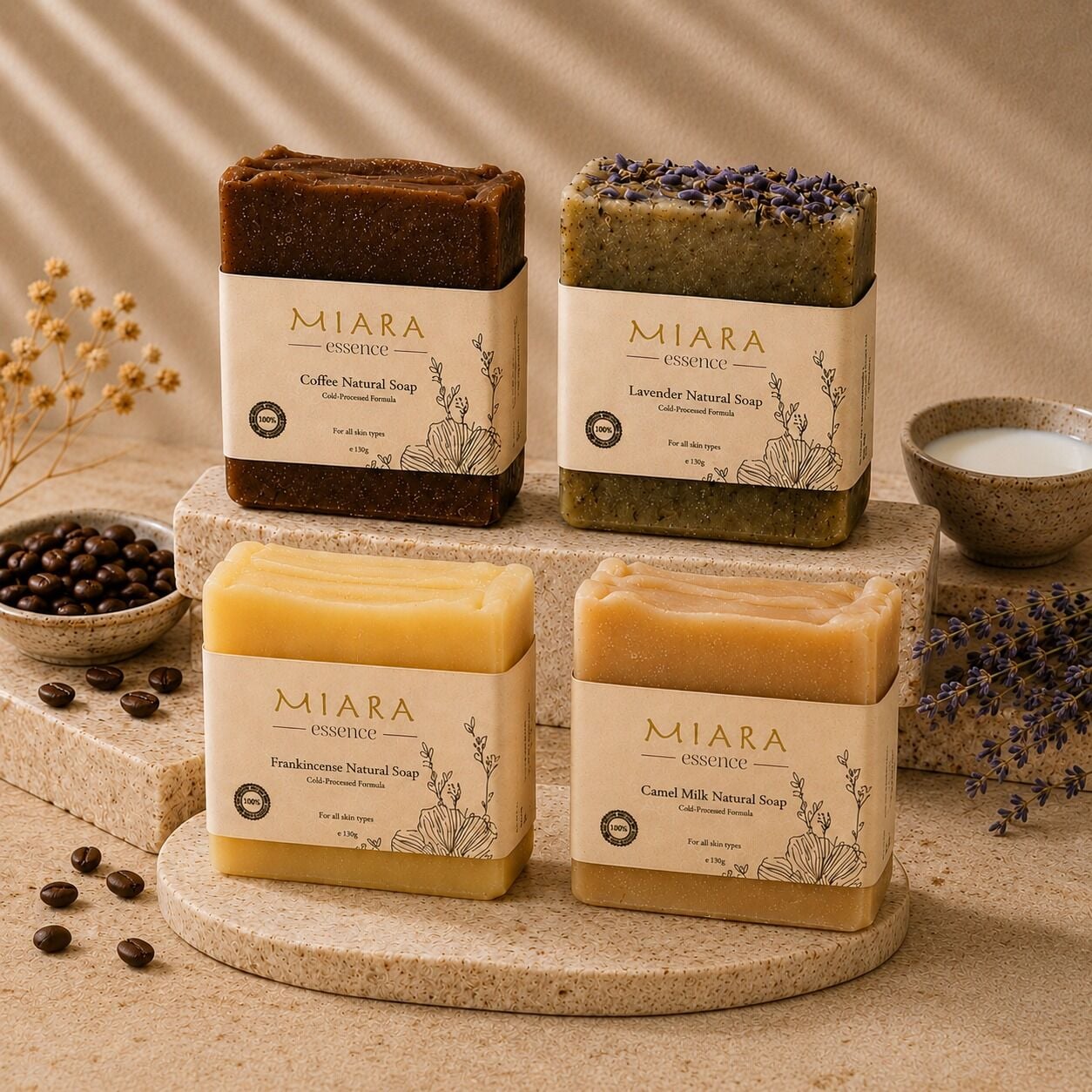 Dubai, Health & Beauty Items, AED 165,  Desert Heritage Ritual &ndash; 4 Natural Soaps For Nourished, Calm & Renewed Skin