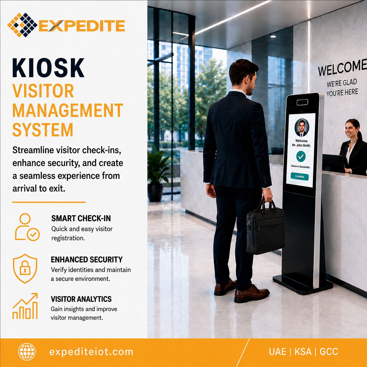 Doha, Technical, Qatar Businesses Embrace Next-Generation Kiosk Visitor Management System