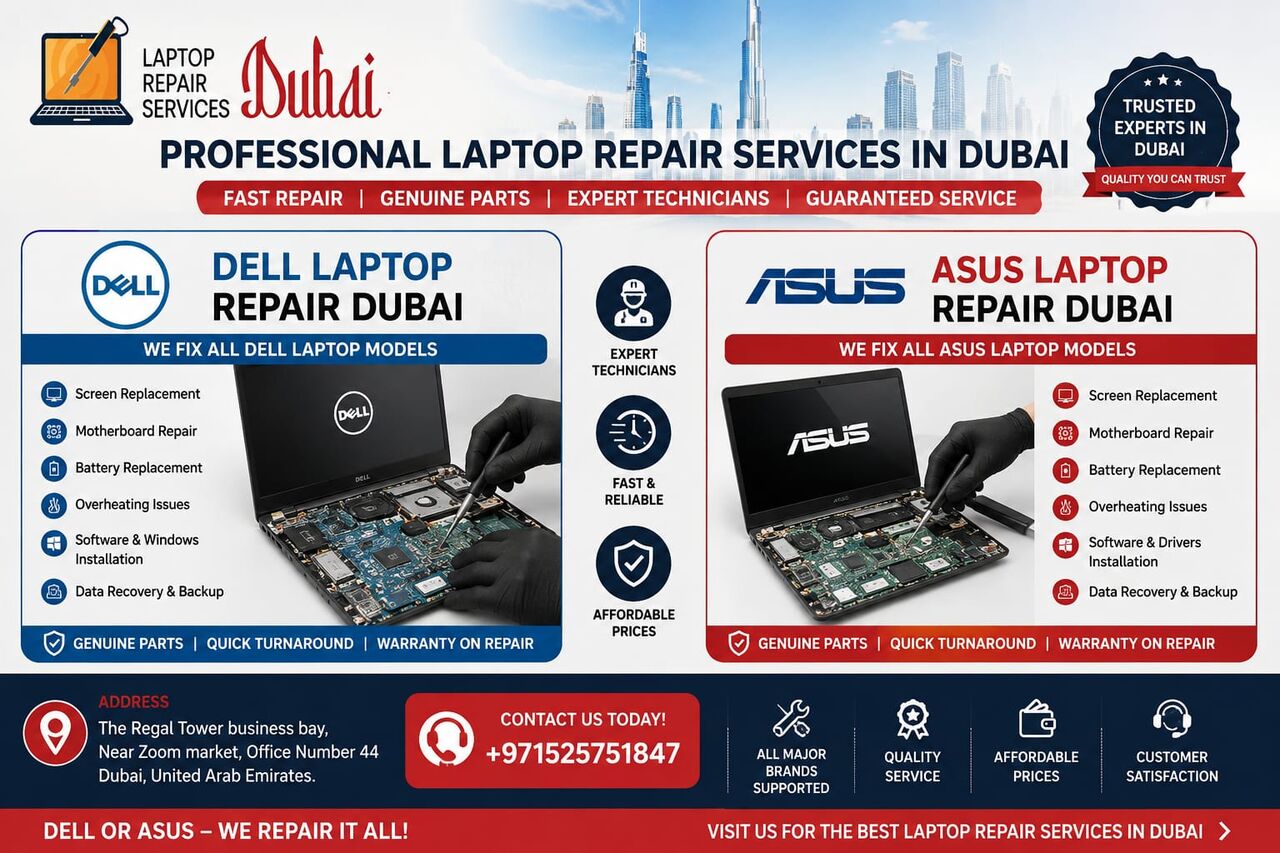 Dubai, Computer, Need A Trusted Laptop Service Center Dubai?