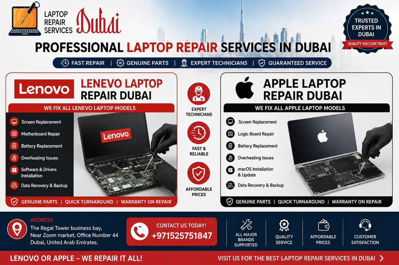 Dubai, Computer, Need A Trusted Laptop Service Center Dubai?