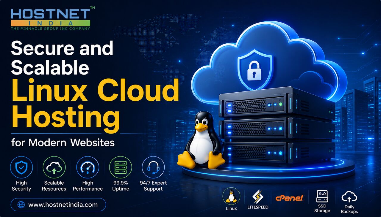 Mumbai, Computer, Secure And Scalable Linux Cloud Hosting For Modern Websites