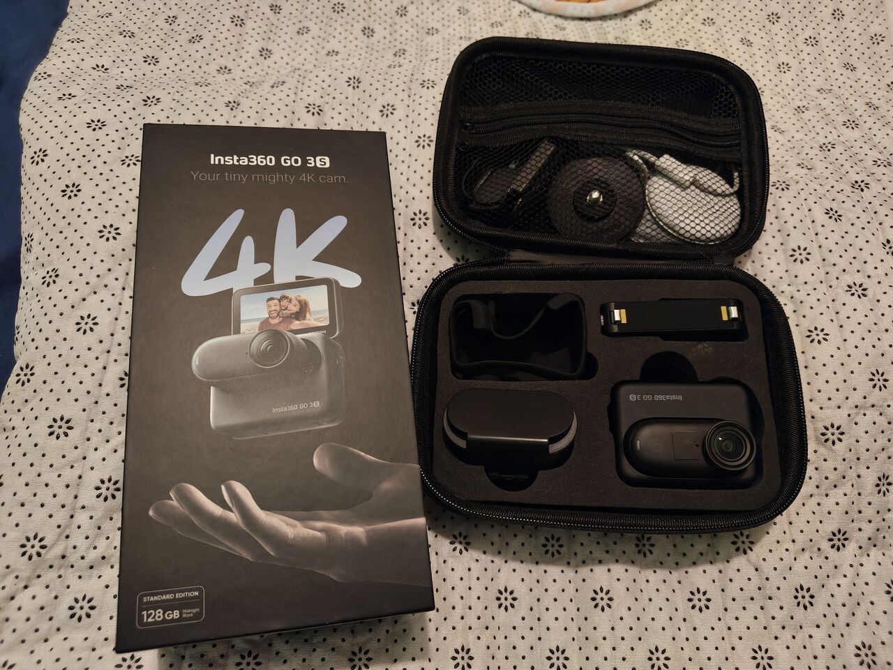 New Industrial City, Photo & Video, SAR 1200,  Insta360 Go3s Black 128gb