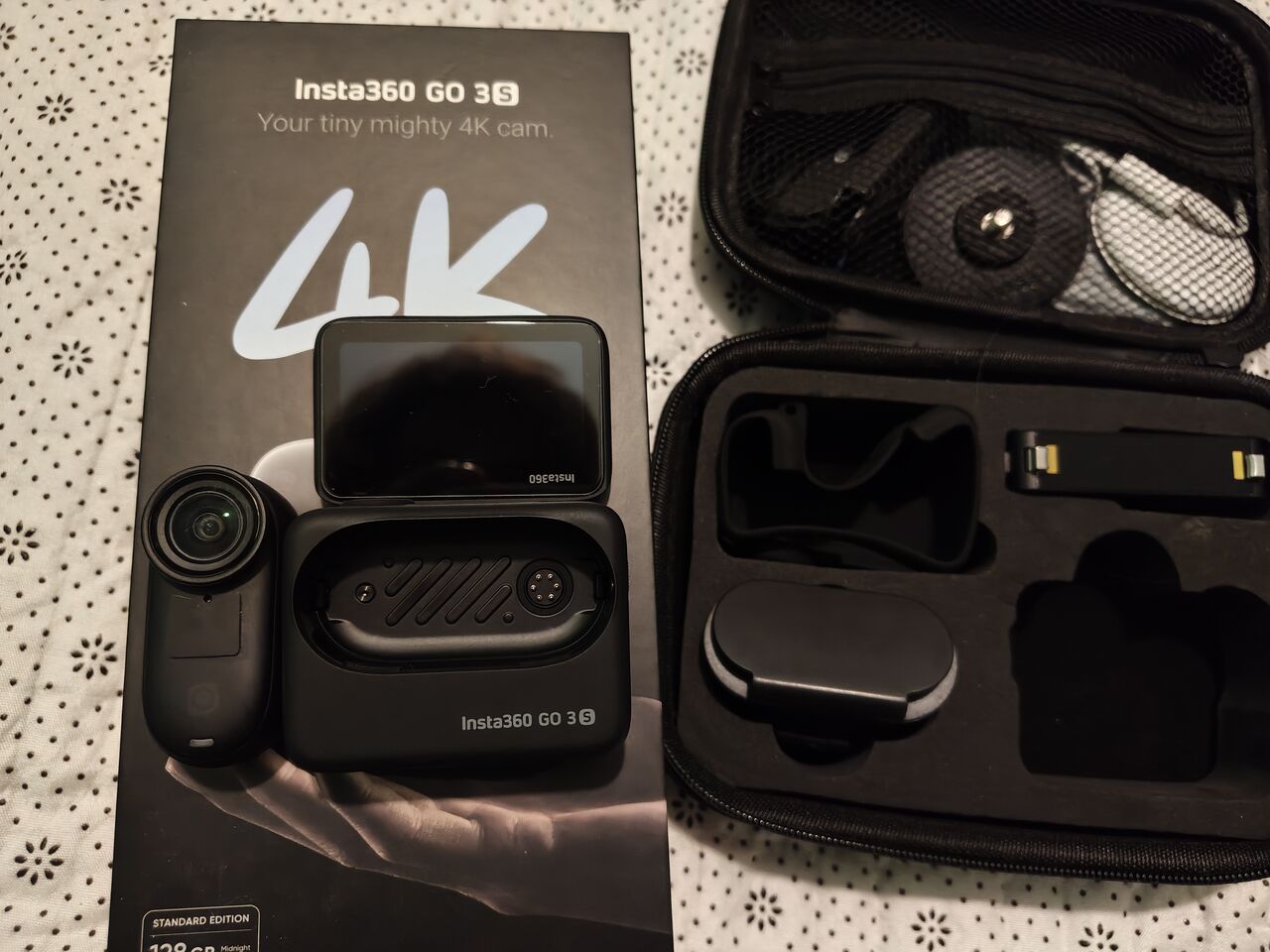 New Industrial City, Photo & Video, SAR 1200,  Insta360 Go3s Black 128gb