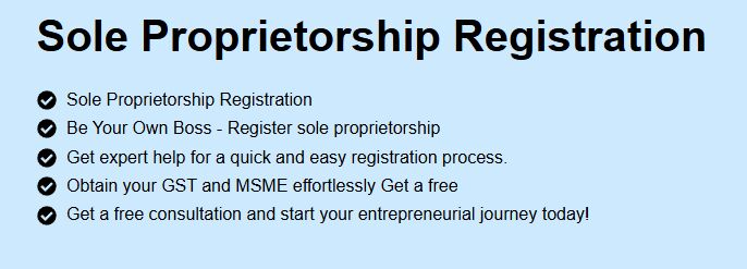 Mumbai, Financial, Sole Proprietorship Registration Online &ndash; Easy & Hassle-Free Business Registration