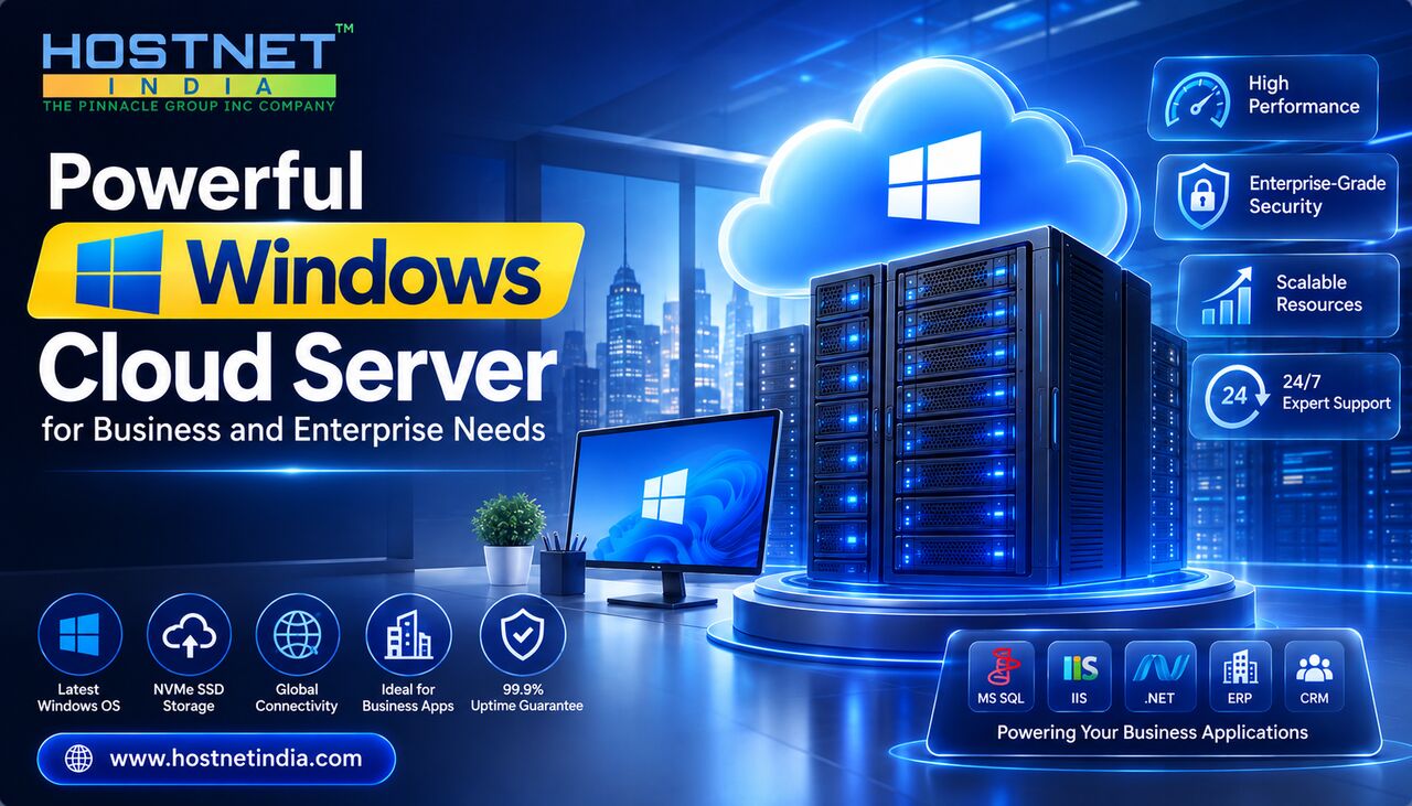 Mumbai, Computer, Powerful Windows Cloud Server For Business And Enterprise Needs