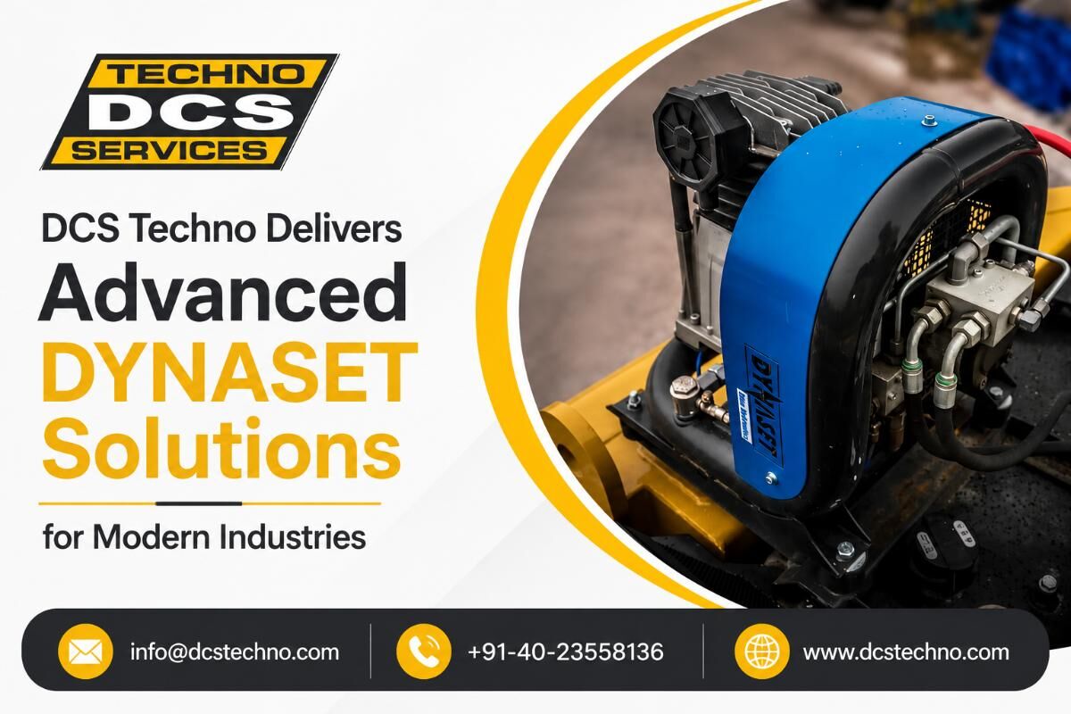 Hyderabad, Construction, Power Your Operations With DYNASET Hydraulic Solutions From DCS Techno