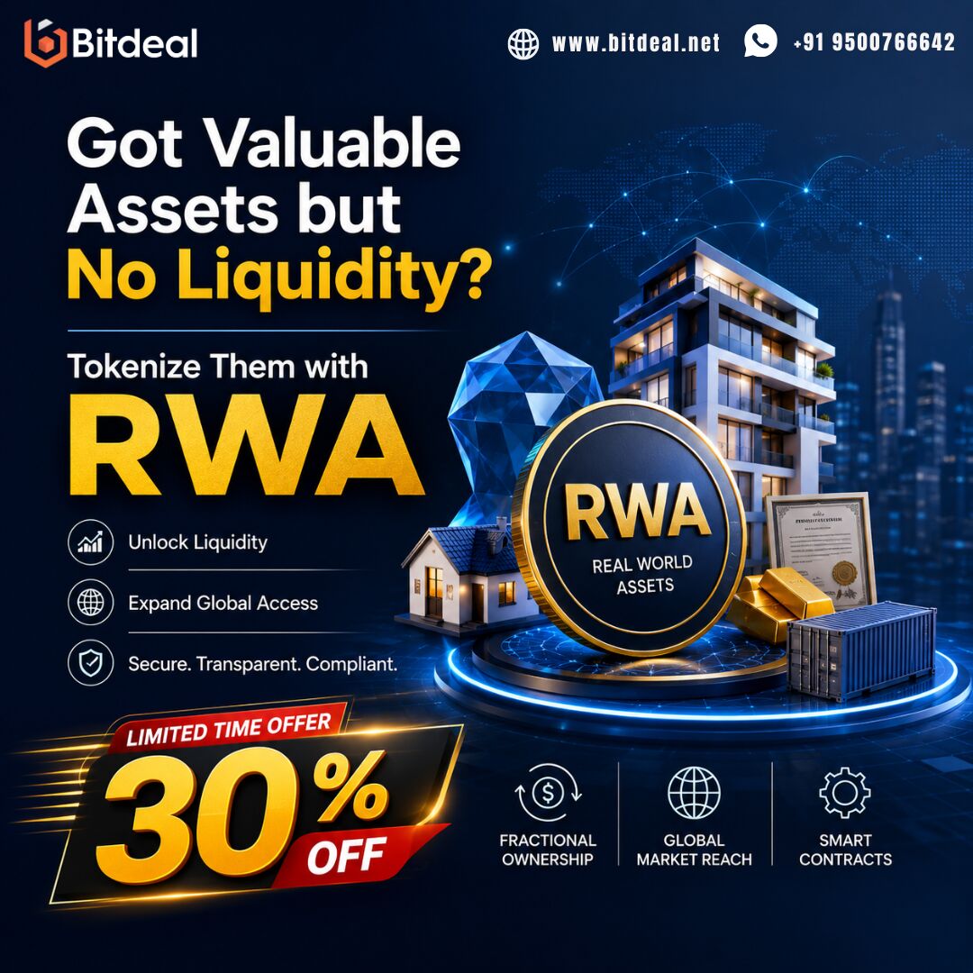 Dubai, Business, Got Valuable Assets But No Liquidity? Tokenize Them With RWA: 30% OFF
