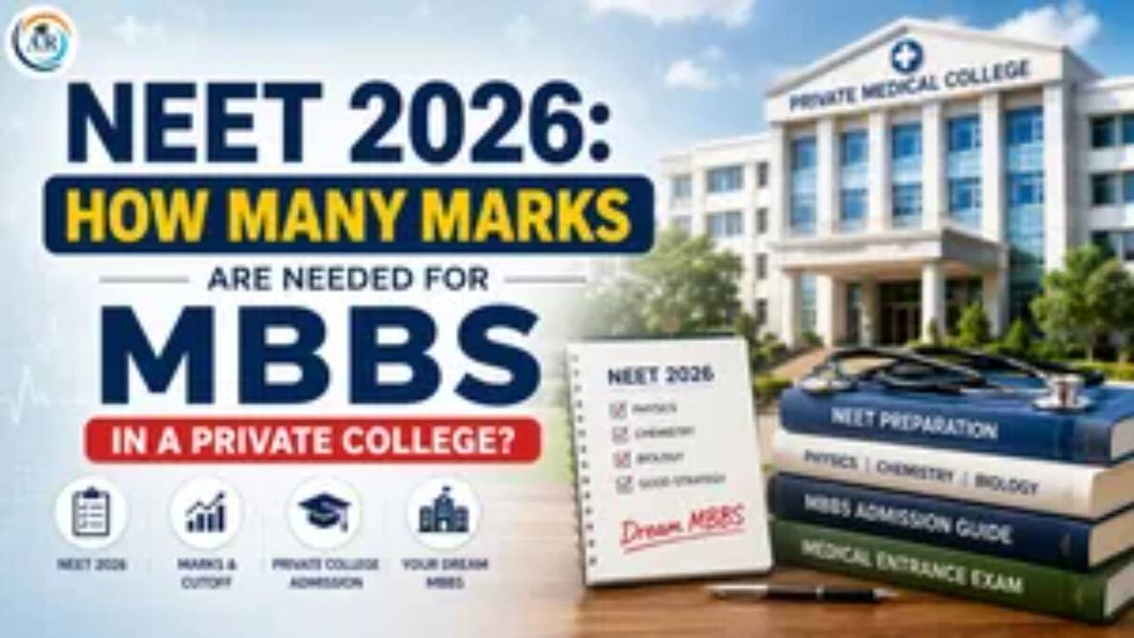 Noida, Education, NEET 2026: How Many Marks Are Needed For MBBS In A Private College?