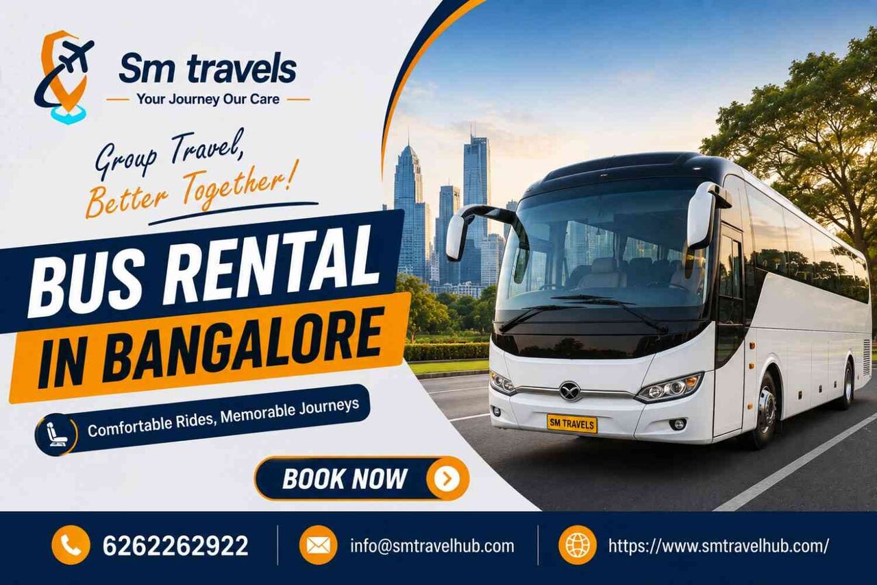 Bangalore, Travel, Bus Rental In Bangalore