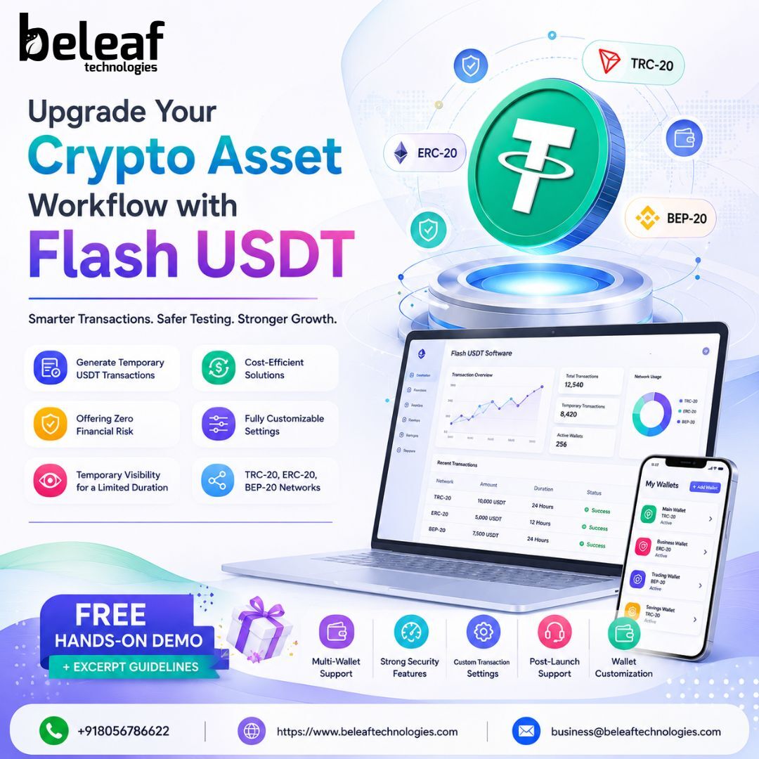 Rio de Janeiro, Software, USD 5000,  Upgrade Your Crypto Asset Workflow With Flash USDT