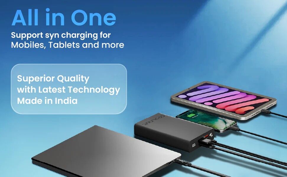 Bhopal, Electronics, INR 4999,  20000 MAh Laptop Power Bank &ndash; 100W Fast Charge | Moerdon