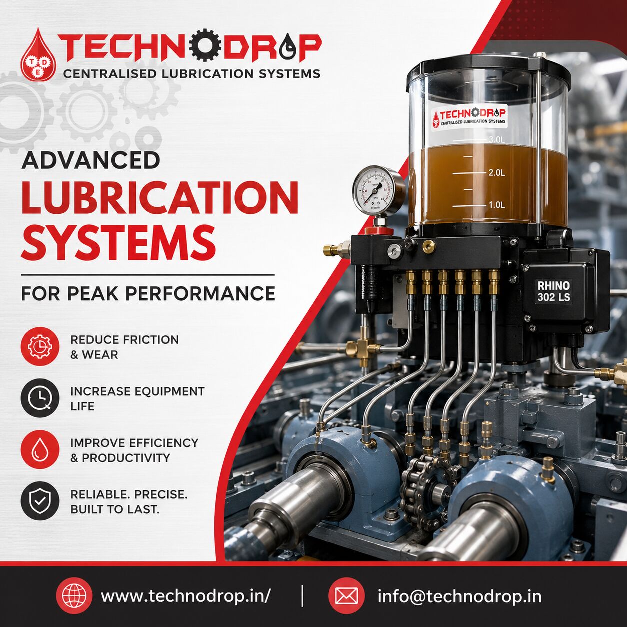 Faridabad, Industrial Machinery, Automatic Lubrication System Solutions For Industries