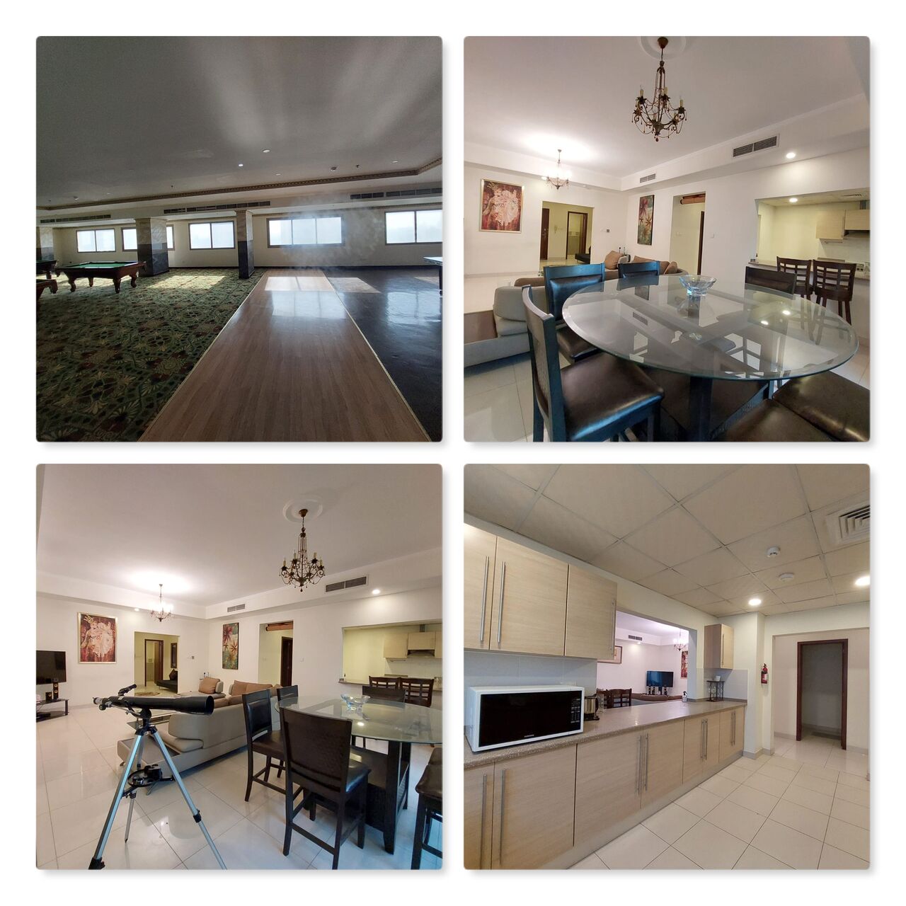 Juffair, Apartments, Flats, Houses & Villas, BHD 400/month,  Furnished,  2 BR,  Spacious Furnished High-Rise Apartment For Rent In Juffair