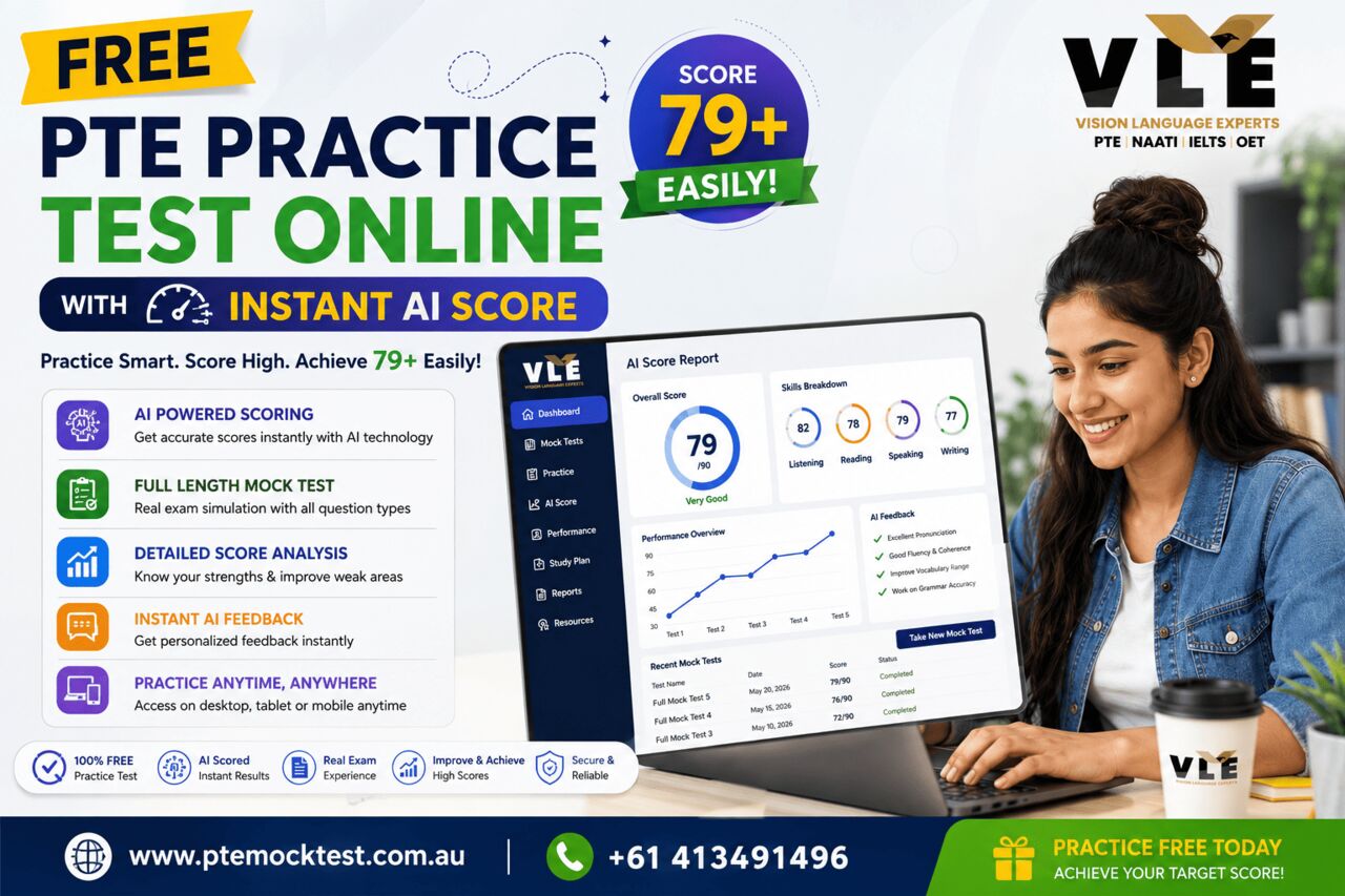 Sydney, Lessons Wanted, Free PTE Practice Test Online &ndash; Start Practicing Today