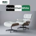 USD 1,  Eames Chair White &ndash; Light On The Eyes, Easy On The Back