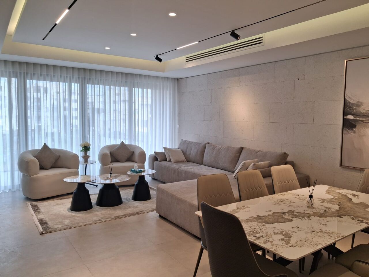 Abdoun, Apartments, Flats, Houses & Villas, JOD 20/year,  Furnished,  2 BR,  125 Sq. Meter,  Furnished Apartment For Rent In Abdoun