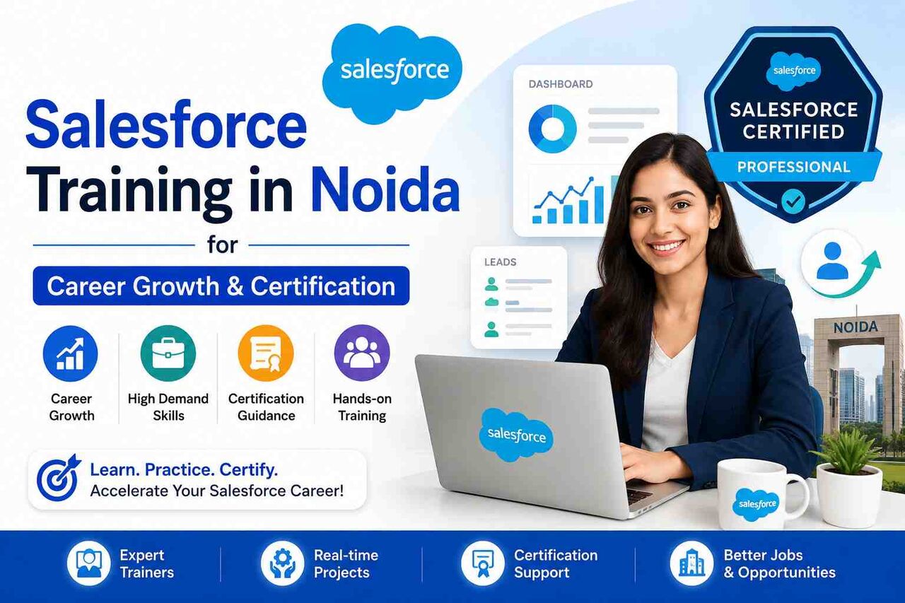 Noida, Education, Salesforce Training In Noida For Career Growth & Certification