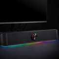 SAR 80,  Redragon GS560 RGB Desktop Soundbar With Dynamic Lighting Bar