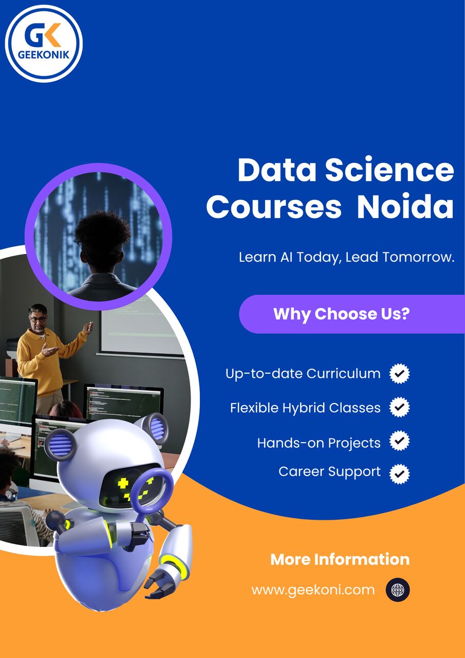 Noida, Lessons Offered, Top Data Science Training In Noida | Geekonik