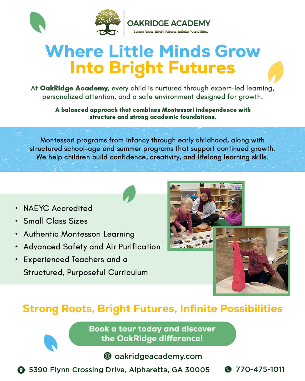 New York, Daycare, OakRidge Academy: A Nurturing Environment For Early Childhood Education