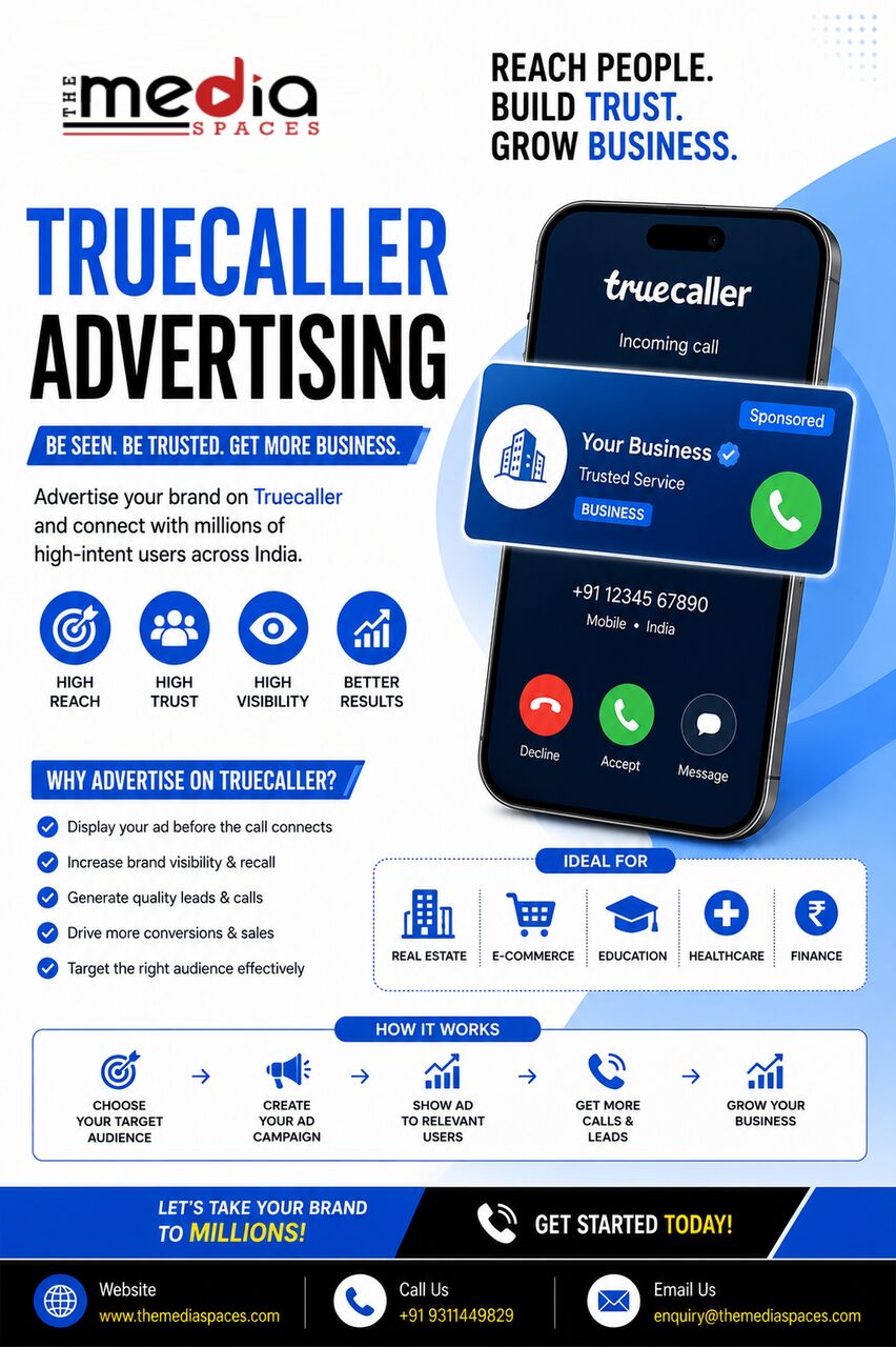 Noida, Marketing, Truecaller Advertising Agency In India