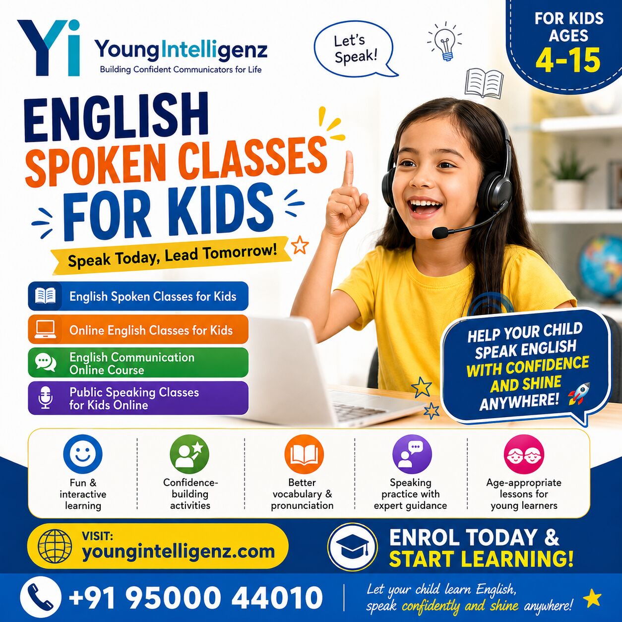 Chennai, Training, Fun & Interactive Communication Classes Online For Kids