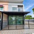 THB 34999,  53 Sq. Feet,  House For Rent, 2 Floors, 3 Bedrooms, 2 Bathrooms, Near ARL Pattanakarn 20-32-44 Hua Mak