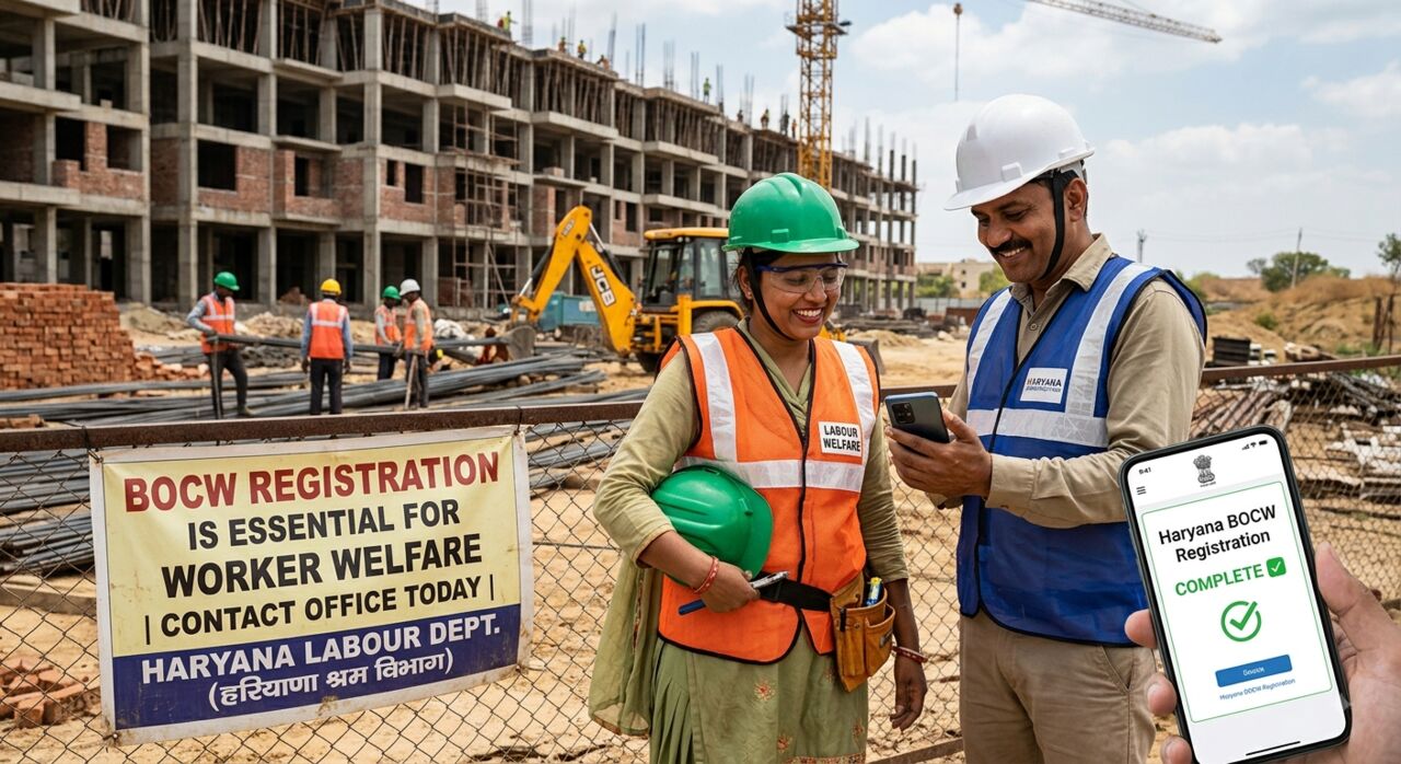 Haryana, Business, 🏗️ BOCW Registration In Haryana Made Simple