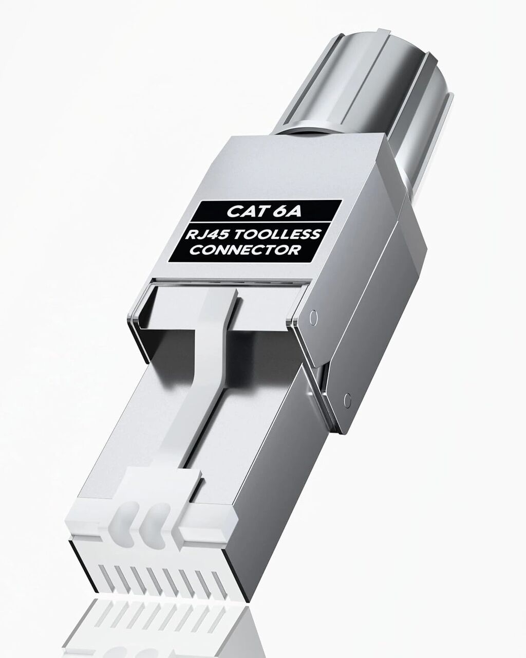 New Delhi, Computers, INR 499,  FEDUS PING Cat6A Toolless RJ45 Connector | Fully Shielded Metal Field Plug | 10Gbps 500MHz
