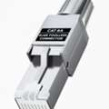 INR 499,  FEDUS PING Cat6A Toolless RJ45 Connector | Fully Shielded Metal Field Plug | 10Gbps 500MHz