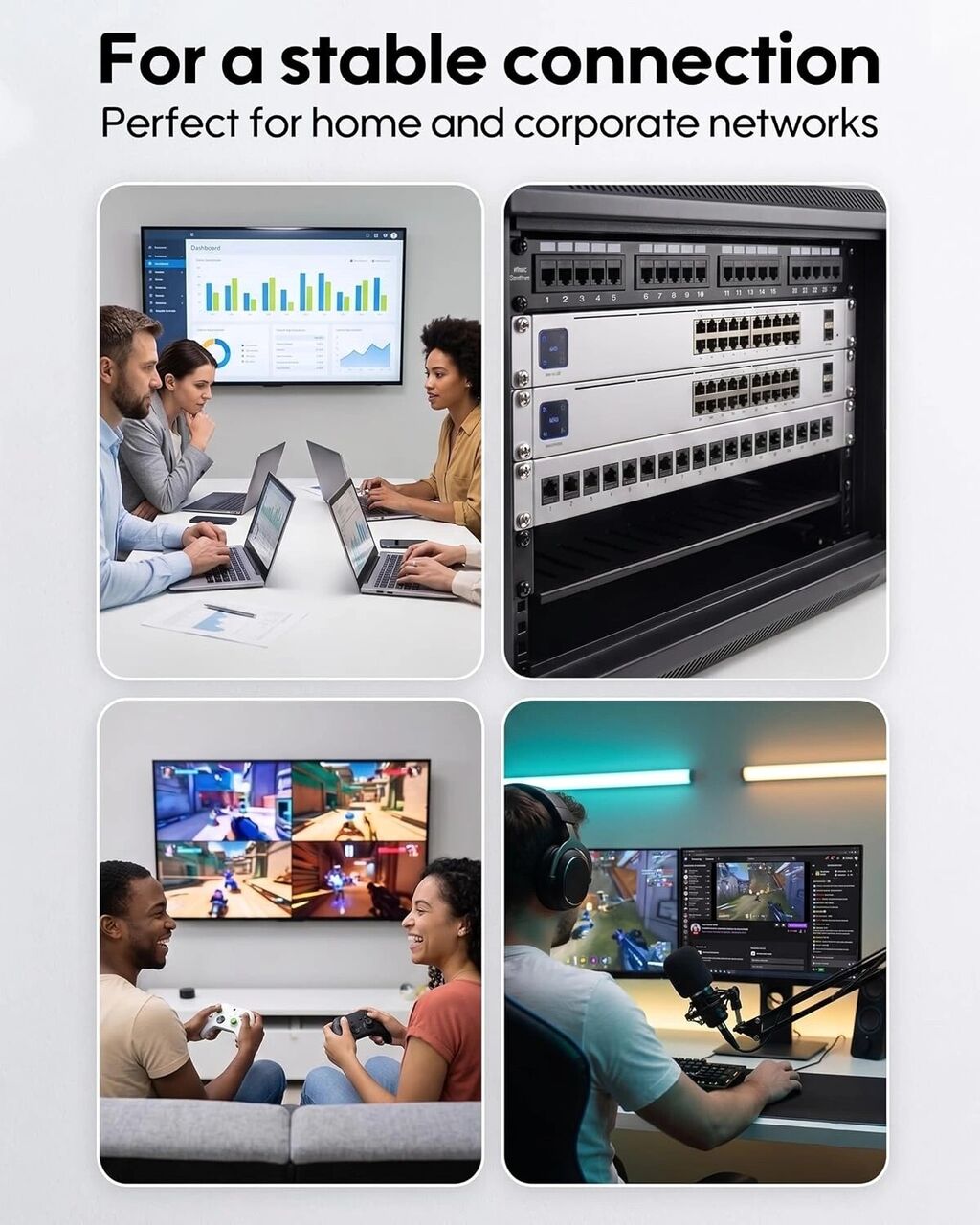 New Delhi, Computers, INR 499,  FEDUS PING Cat6A Toolless RJ45 Connector | Fully Shielded Metal Field Plug | 10Gbps 500MHz