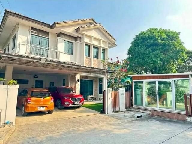 Bangkok, Villas, THB 60000,  87 Sq. Feet,  For Rent, 2-story Detached House, 87 Sq M, Manthana Lake Watcharapol Village, Sukhaphiban